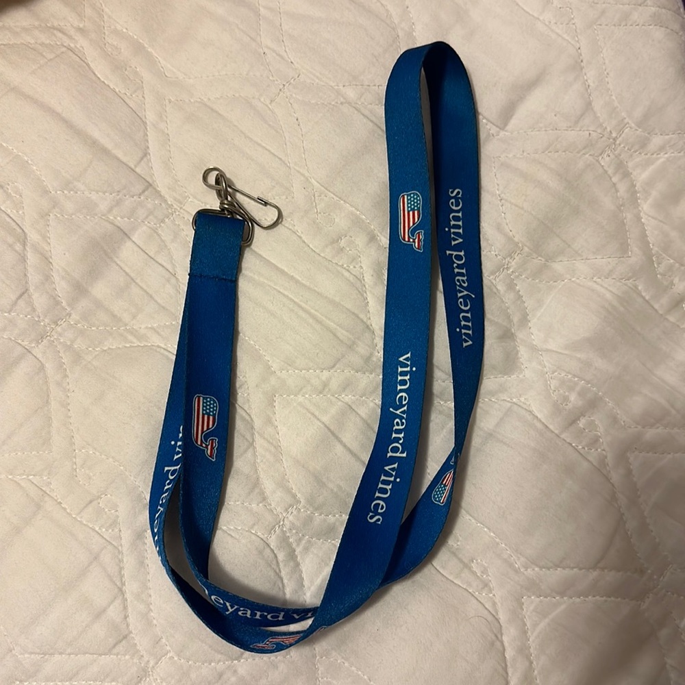 Vineyard Vines American Flag Lanyard